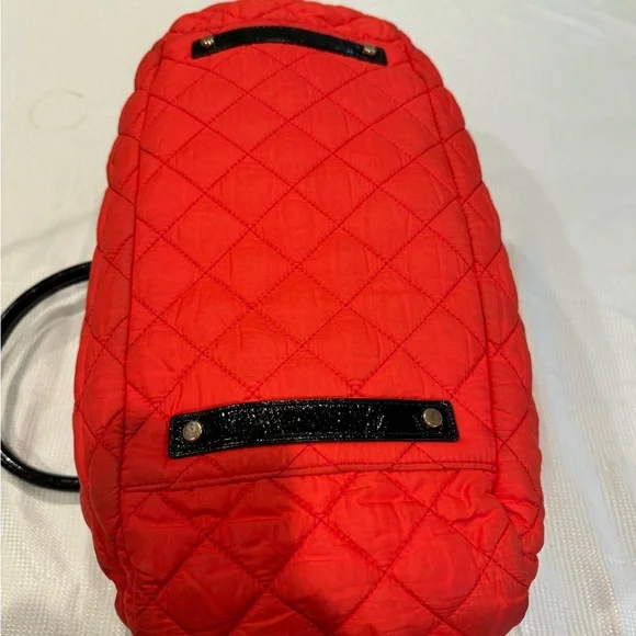 Authentic Kate Spade Weekender quilted nylon bag